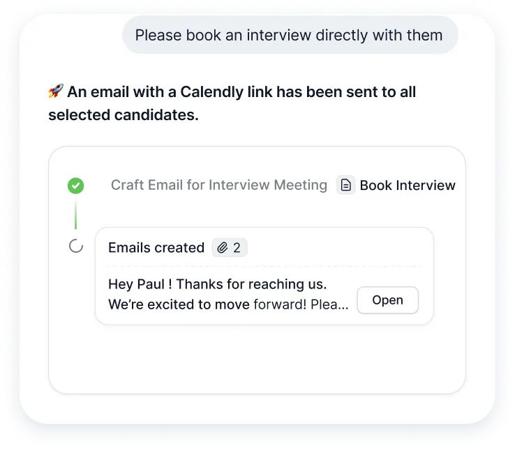 Let the Agent Handle the Work